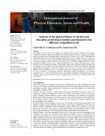 International Journal of Physical Education, Sports and Health