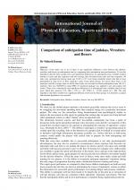 International Journal of Physical Education, Sports and Health