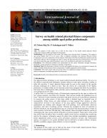 International Journal of Physical Education, Sports and Health
