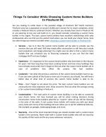 Things To Consider While Choosing Custom Home Builders In Pinehurst NC