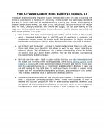 Find A Trusted Custom Home Builder In Roxbury, CT