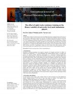 International Journal of Physical Education, Sports and Health