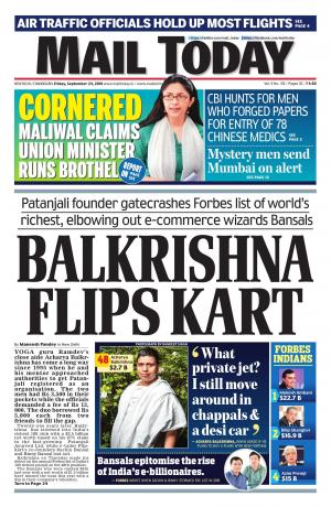 Mail Today Issue, September 23, 2016