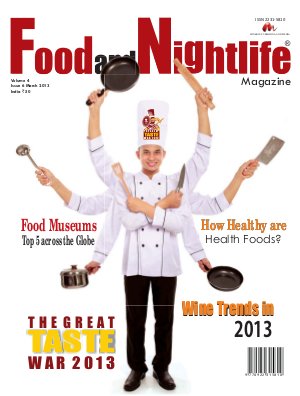 Food and Nightlife Magazine March 2013