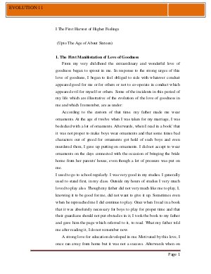 Evoultion of Life Part-II