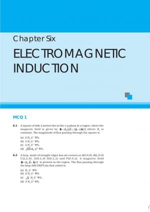NCERT Exemplar Problems Class 12 Physics Chapter 6 - Electromagnetic Induction 