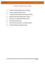 The Dev Shastra Part-I, The Philosophy of Nature