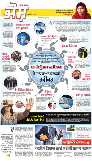 SUPPLEMENT : Punjabi jagran News : 19th October 2016