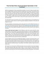 Find the Best Shoe and Purse Repair Specialists in San Francisco