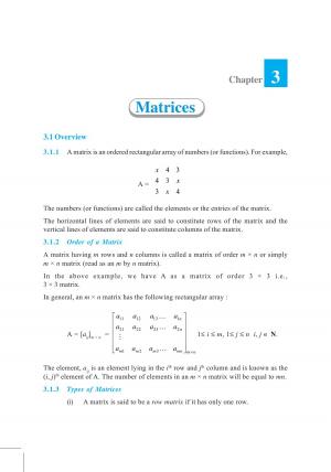 NCERT Exemplar Questions & Solutions CBSE Class 12 Mathematics – Chapter 3 Matrices