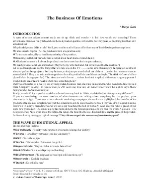 IJM-March12-Article1-The Business of Emotions