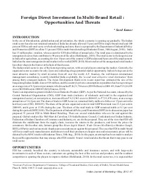 Indian Journal of Marketing