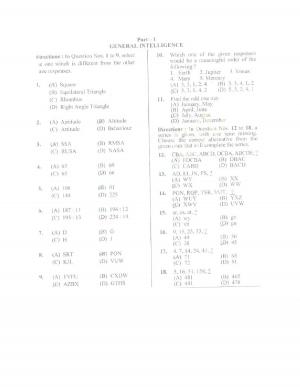 SSC CHSL 2 Nov 2014 evening shift