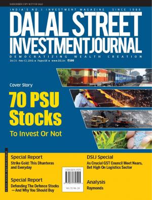 Dalal Street Investment Journal Vol 31 Issue no 24  November 13, 2016