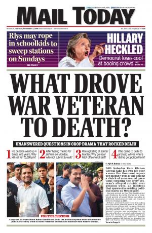Mail Today, November 3, 2016