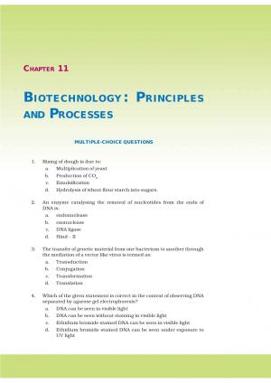 NCERT Exemplar Questions & Solutions CBSE Class 12 Biology Chapter 11 Biotechnology Principles and Processes