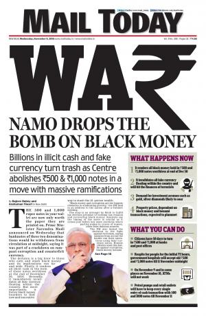 Mail Today Issue, November 9, 2016