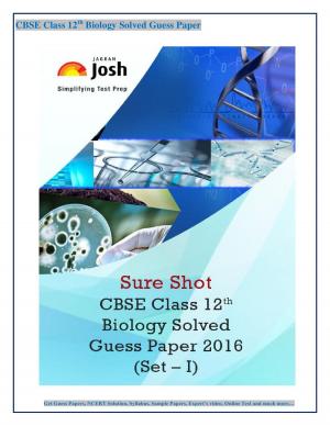 CBSE Class 12th Biology Solved Guess Paper 2016 Set - I eBook