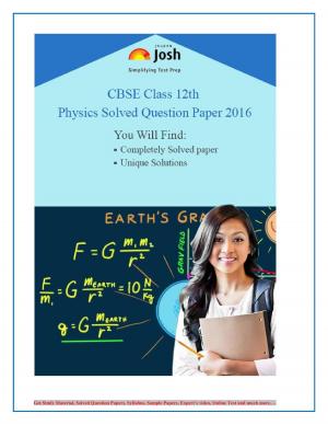 CBSE Class 12th Solved Question Papers PCM - eBook