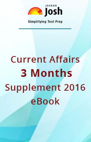 Current Affairs 3 Months Supplement – 2016 eBook