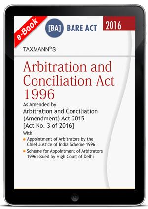 Arbitration and Conciliation Act 1996