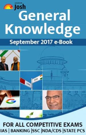 General Knowledge September 2017 e-Book