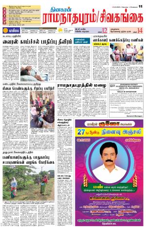 Sivagangai- Madurai Supplement