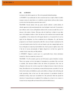ALTRUISM II