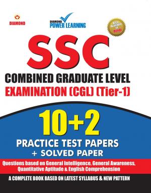 SSC - CGL Recruitment 2019, Preliminary Examination - Tier - I, in English 10 PTP, with Previous Year Solved Papers