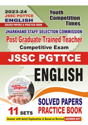 2023-24 JSSC PGTTCE English Solved Papers & Practice Book 