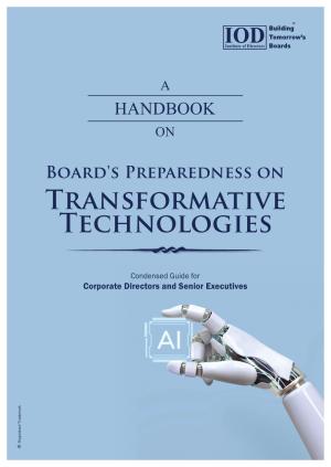 A Handbook on Transformative Technologies 