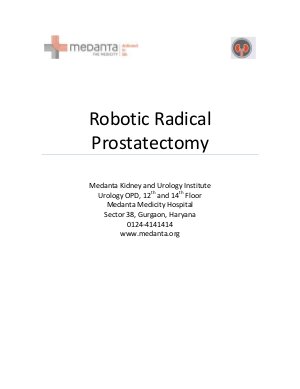Robotic Radical Prostatectomy