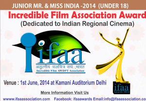 IFAA Awards & Junior Mr. & Miss  India 2014 