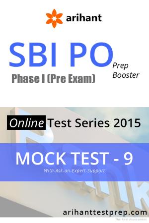 SBI PO(Pre) Mock Test 9