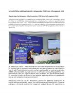 Former DGP-Bihar and Educationalist Mr. Abhayanand at FORE School of Management, Delhi